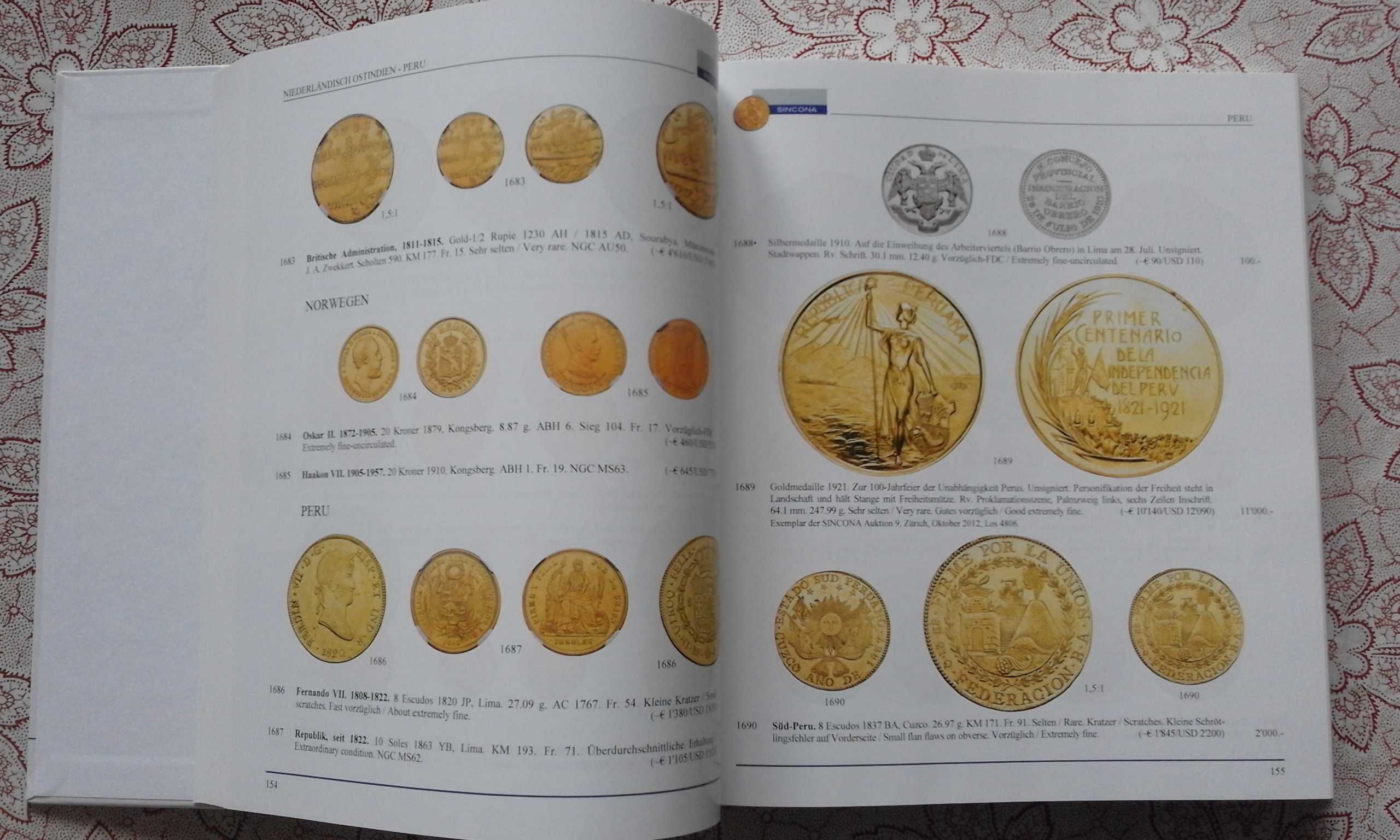 SICONIA Auction 73: World Coins and Medals; Banknotes / 22-23 N. 2021