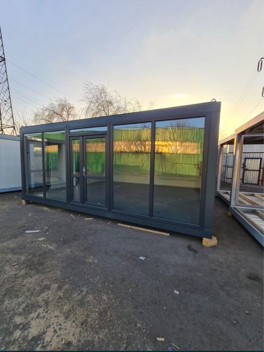 Container birou vitrina modular