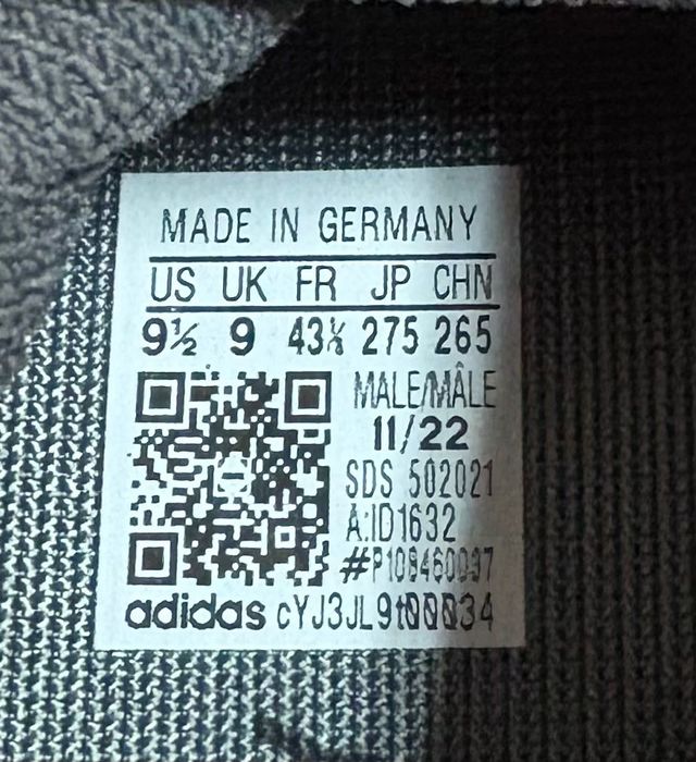 ADIDAS YEEZY
YEEZY 450 "Stone Teal" sneakers 43 1/2