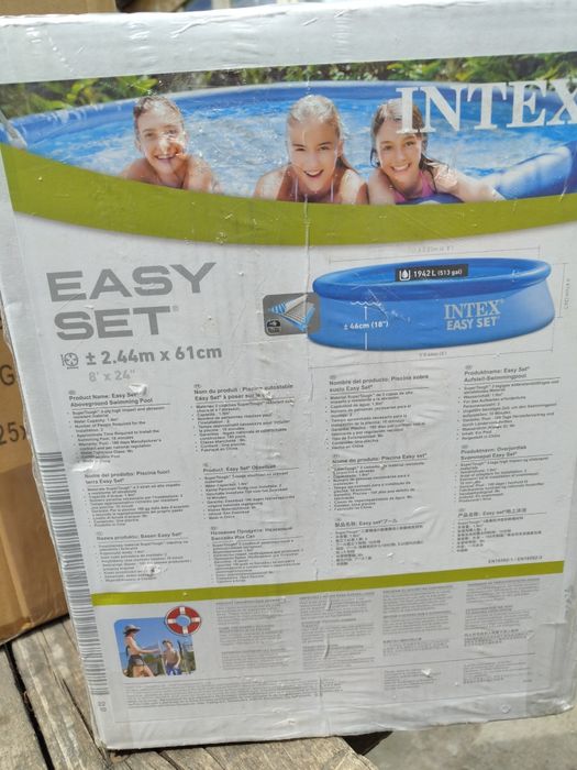 Piscina gonflabila Easy Set Intex D244xH61 cm