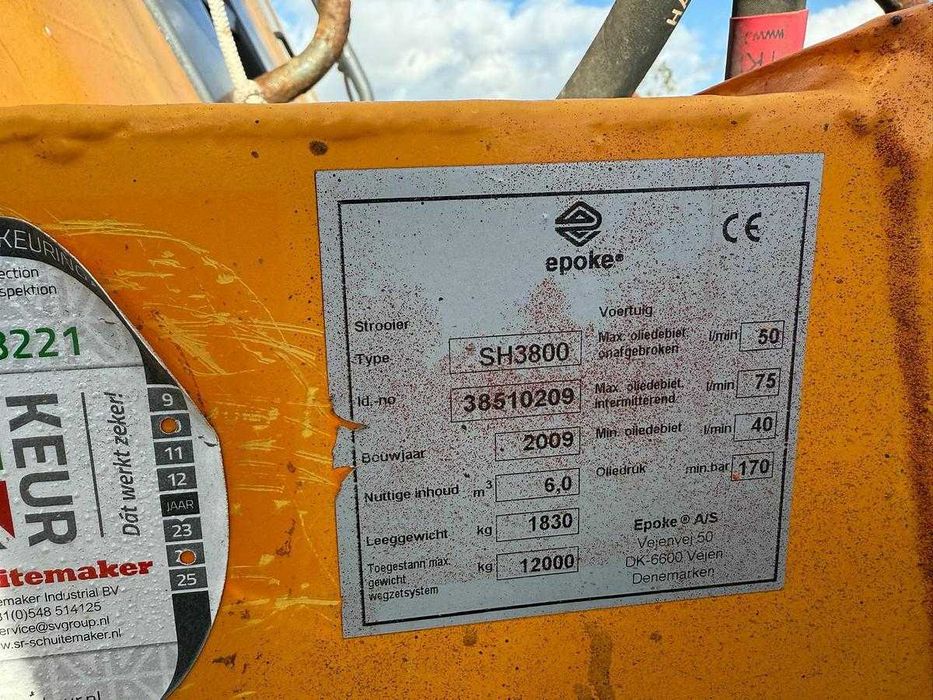 Camion sararita Epoke 6 m3