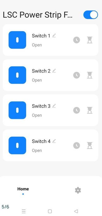 LSC Smart Connect смарт разклонител 4 гнезда