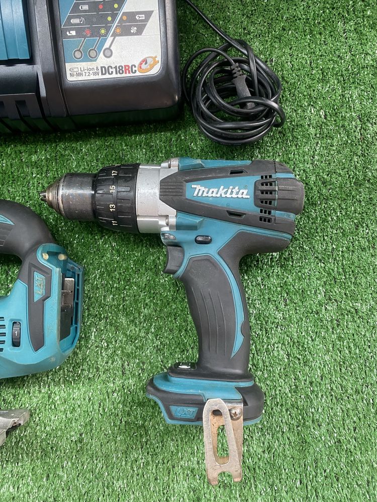 Makita 18v перфоратор/винтоверт/ъглошлайф/зеге/батерии