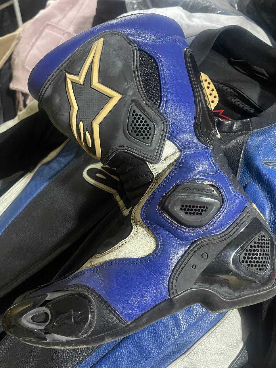 Мотокомбинезон Alpinestars (кожа, полный комплект)