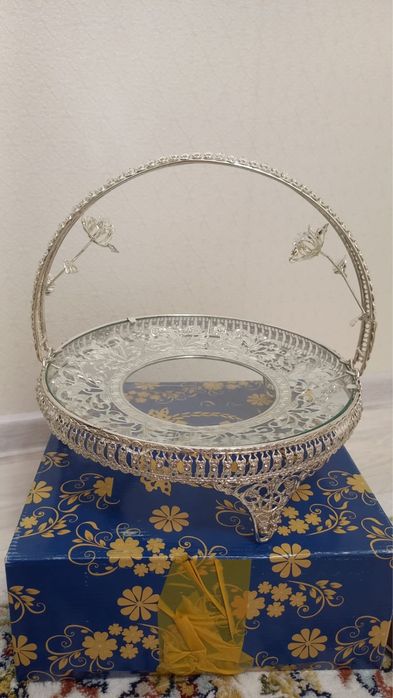 Посуда мельхиор 4 штук шок цена