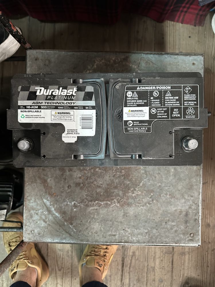 Акумулатор H8-AGM 95amp 2022/11