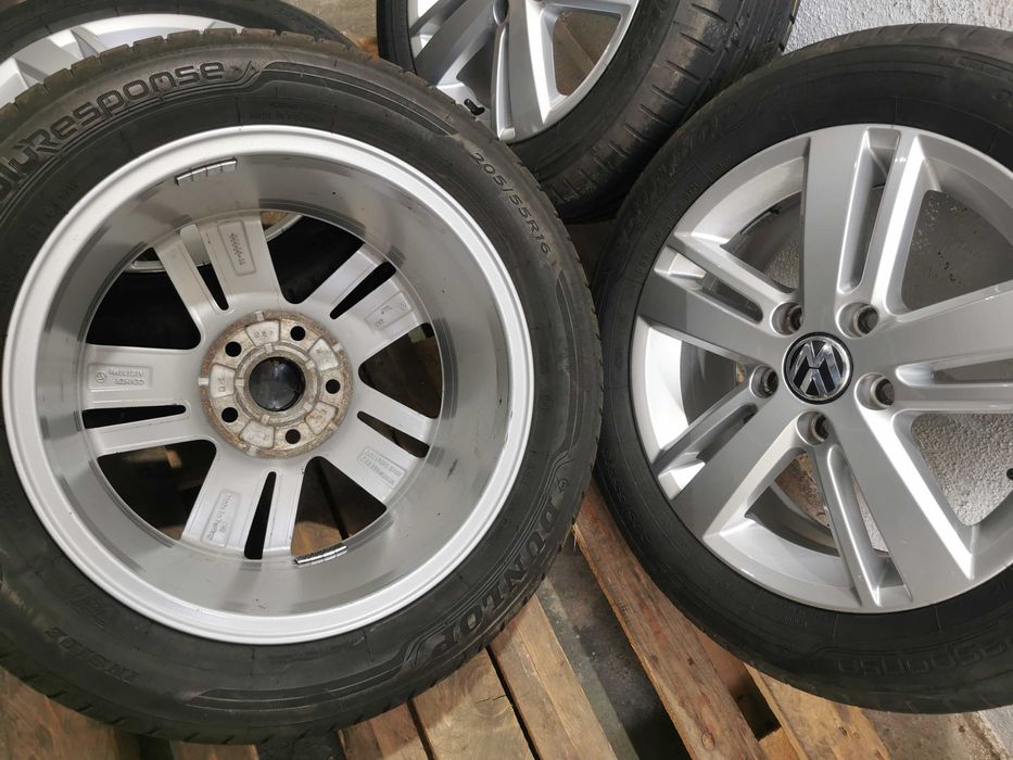 Jante Originale Vw Golf 6 / Golf 7. R 16 cu anvelope de vara