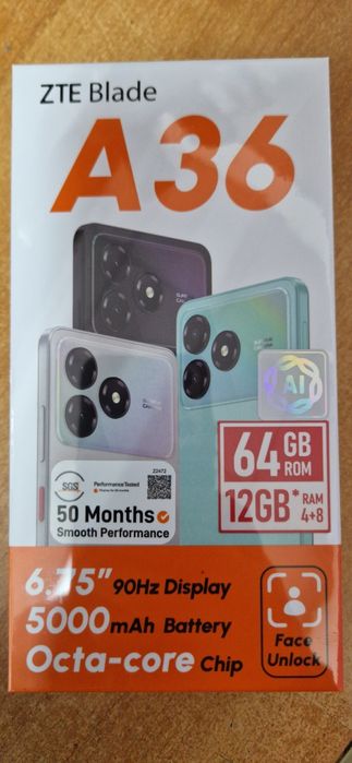 ZTE новый ещё не распаковывал