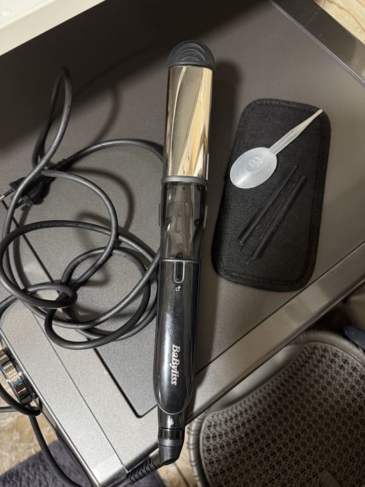 Placa de par cu aburi BaByliss ST496E 2in1 Steam Shine