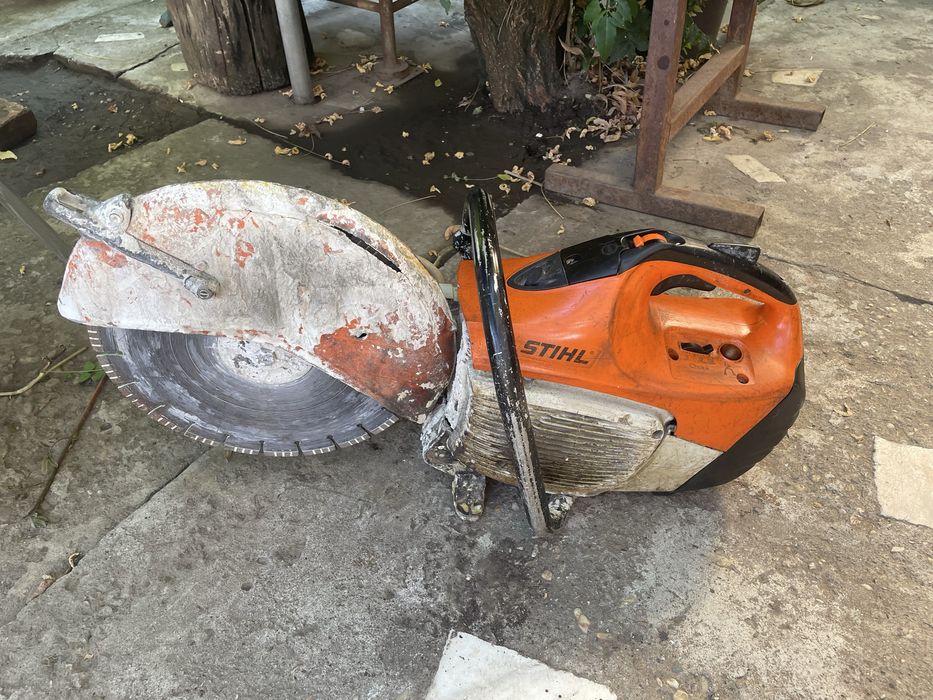 STIHL TS420 drujba santier cu disc pentru beton asfalt fier