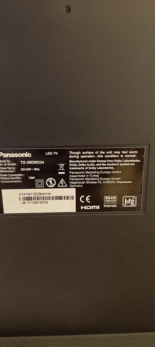 TV Panasonic Led