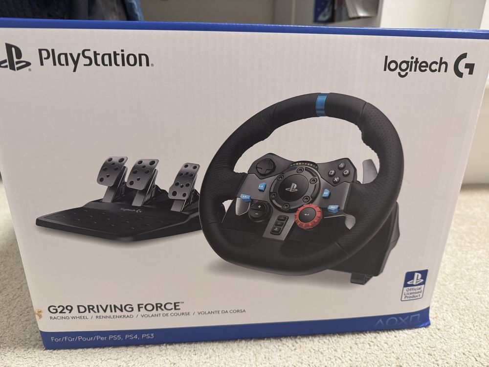 Комплект волан logitech g29 и педали в гаранция