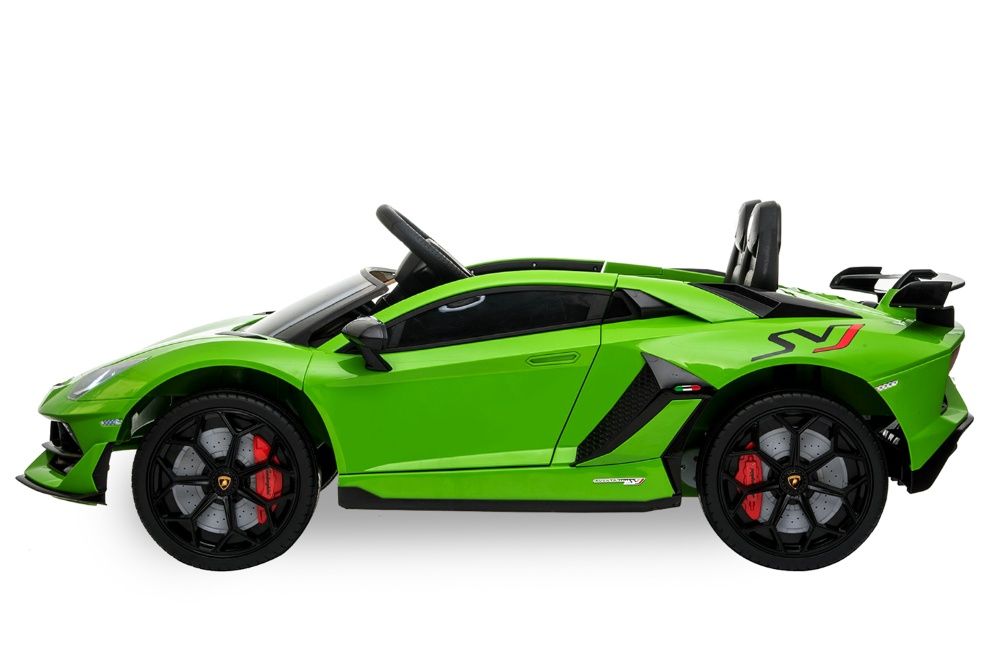 Masinuta electrica pentru copii Lamborghini Aventador SVJ 2x35W #Verde