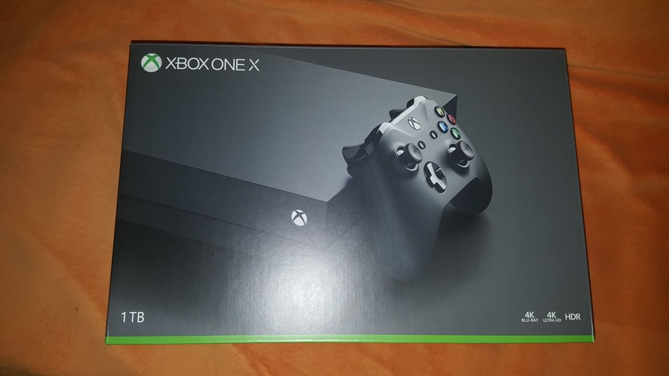 Xbox one x 1 tb la cutie