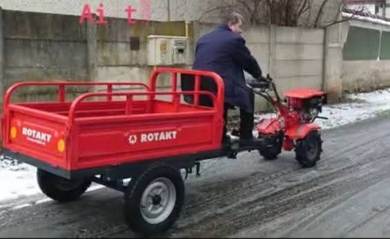 Motocultor si remorca ROTAKT