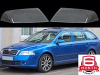 Sticla far Skoda Octavia 2 (2004-2008) Capac Geamuri.