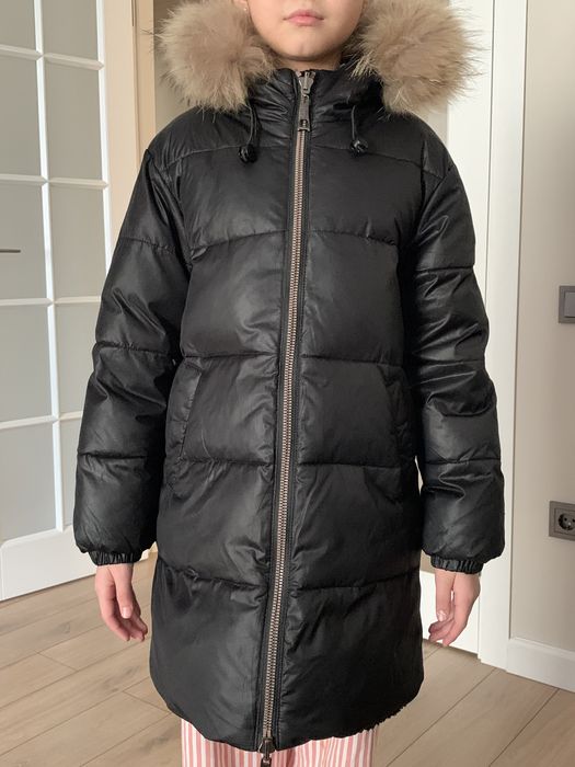 Пуховик зимний для девочек