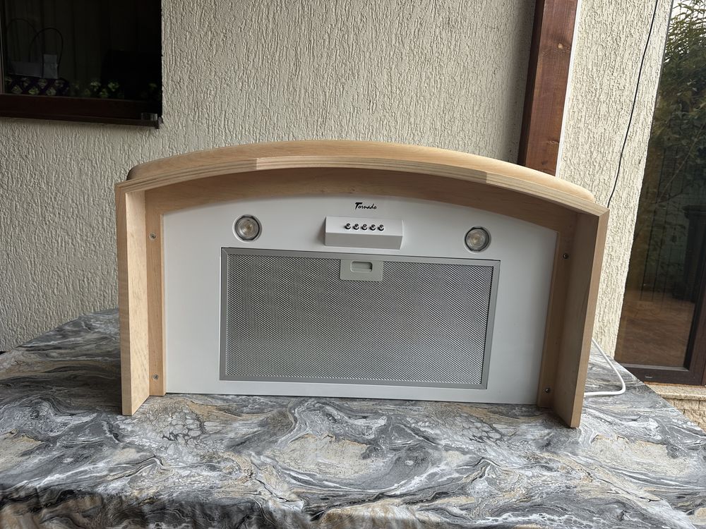 Hota Decorativa FCL 90 NF, Rustic, fara rama, 450 mᶾ/h, 90 cm