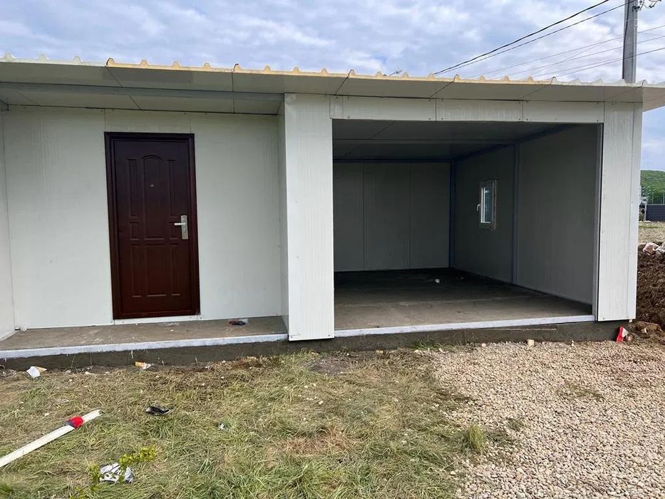 Garaje auto pe structură metalică