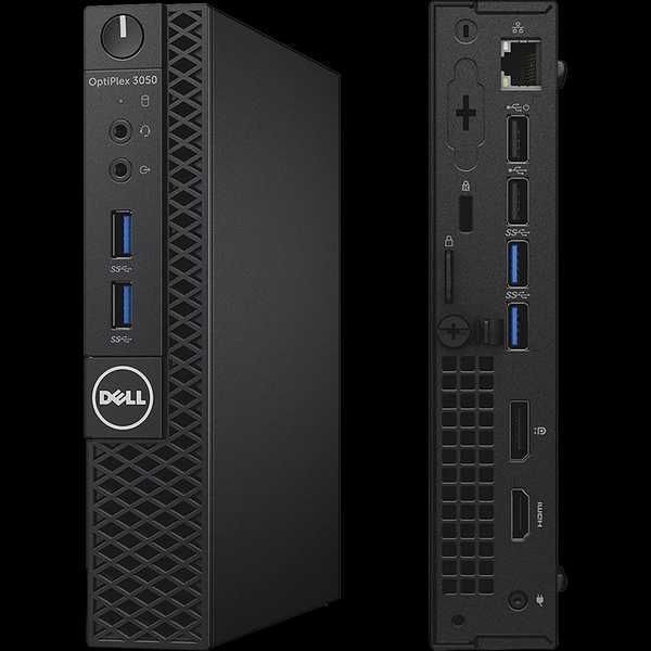 Мини компютър Dell Optiplex 3050 I5-7500T/8GB/128GB Wi-Fi Bluetooth