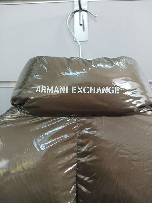 Оригинално яке с гъши пух Armani Exchange XXL 3XL ново мъжко Армани AX
