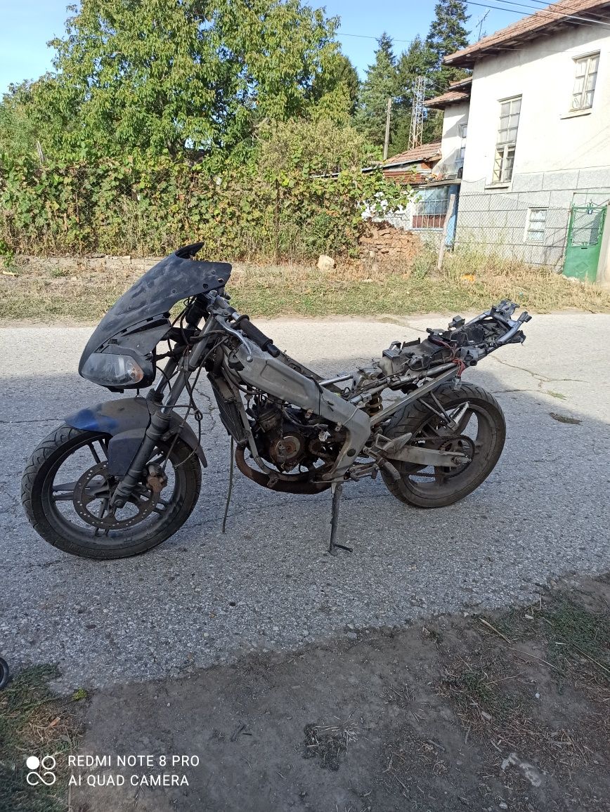 Yamaha tzr 50 на части