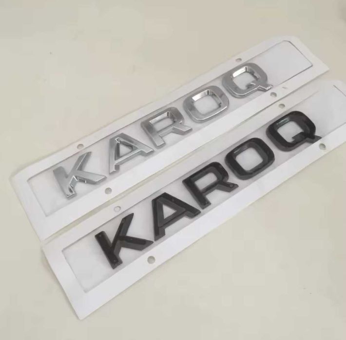 Set embleme SKODA KAMIQ 4x4 / emblema stema sigla sticker inscriptii
