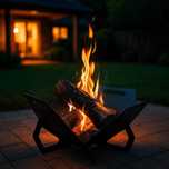 Gratar/ Fire Pit Modern din Oțel