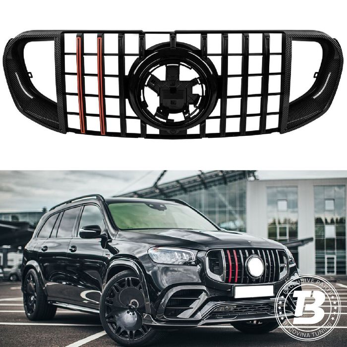 Grila compatibila cu Mercedes GLS X167 B Design
