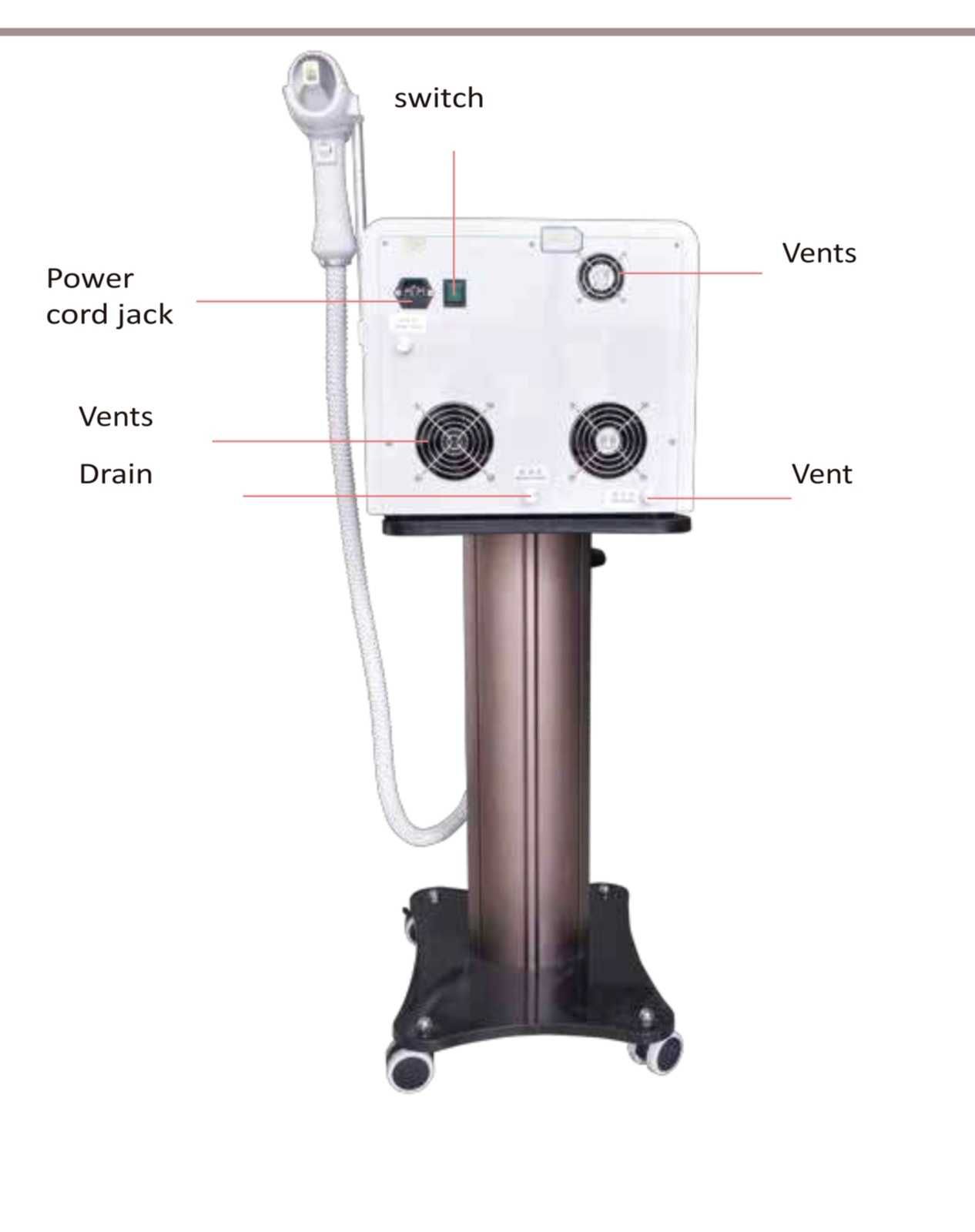 De vânzare diodă laser cu 3 valuri