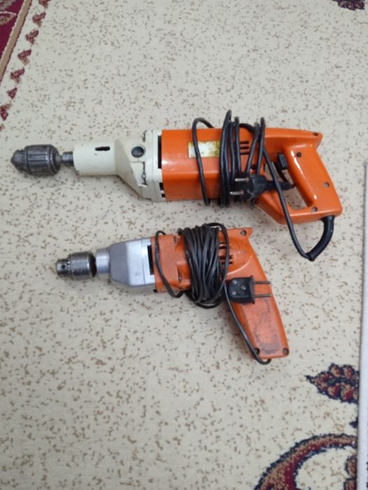 Дрели рабочие в хорошем состоянии