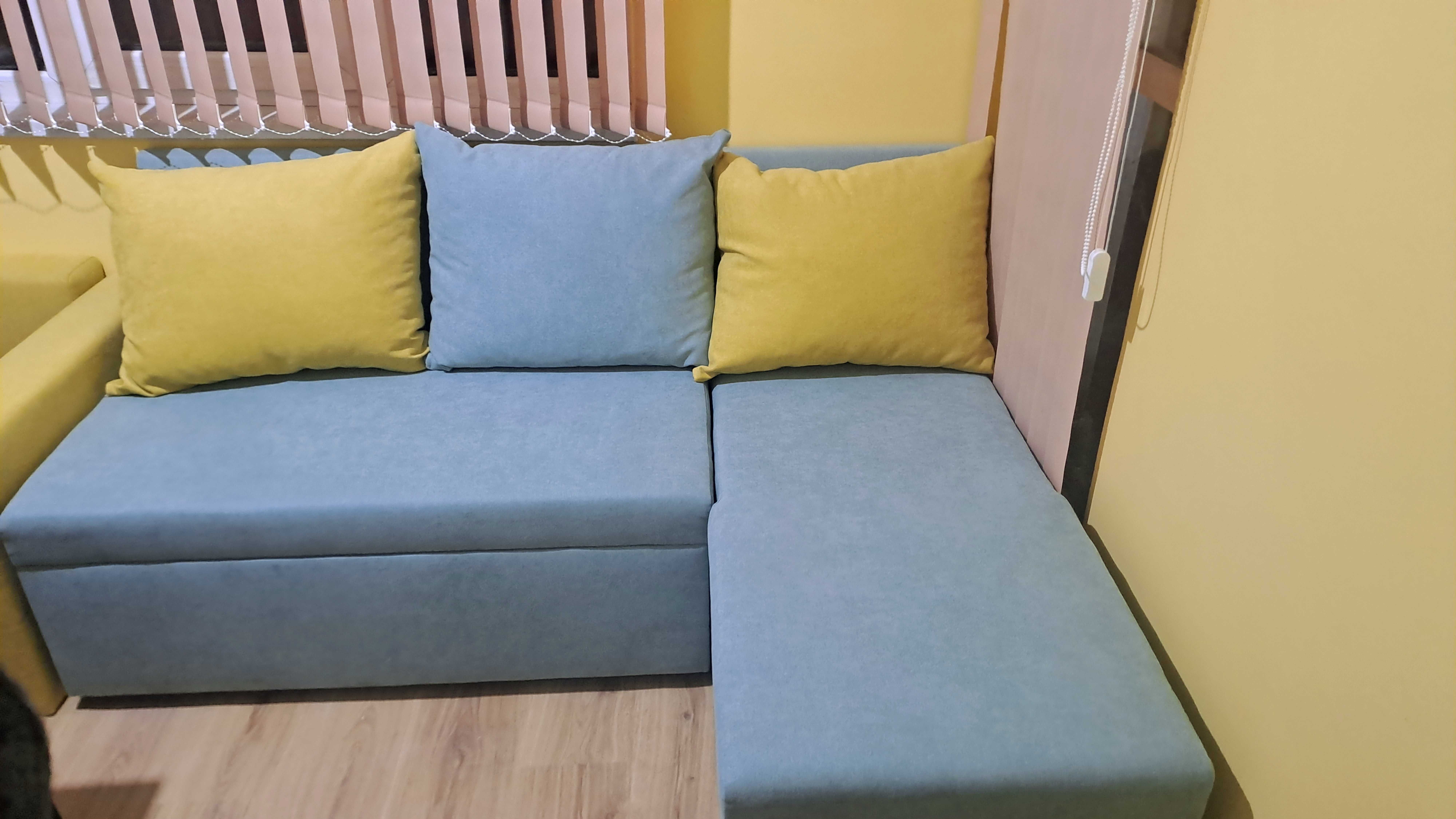 Продавам ЧИСТО НОВ диван