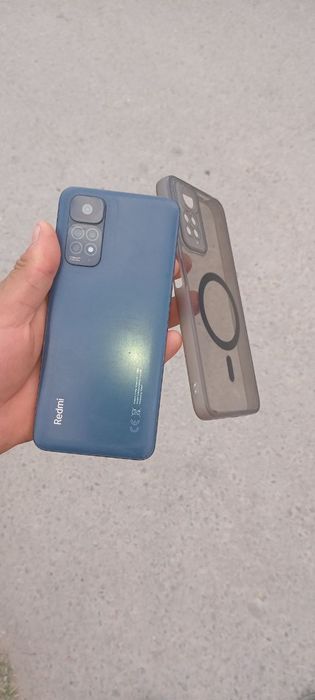 Redmi note11s 128ga 6 udar xolatda full komplekt radnoy zaryatka bor
