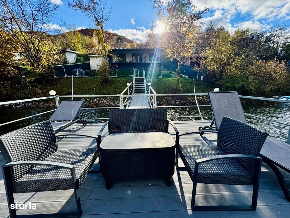 Oportunitate! Casa de vacanta superba pe Somesul Cald cu Ponton Privat