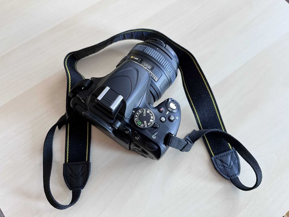 Nikon D5100 / тяло + 3 обектива (18-55mm сток, 50mm, 55-300mm VR)