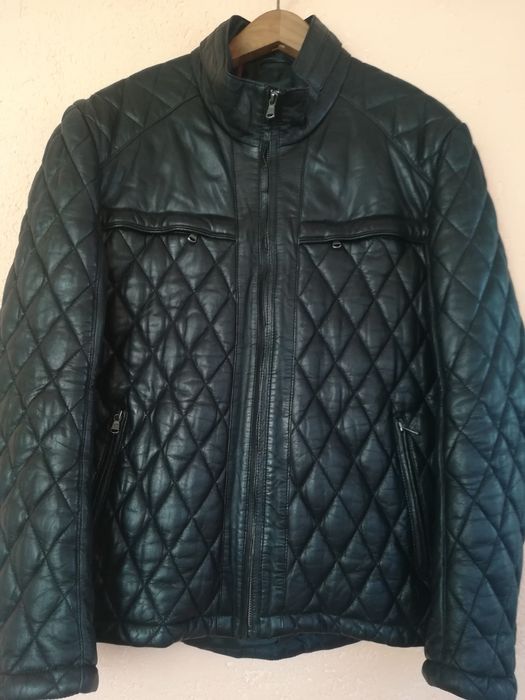 Geaca piele bărbați mărimea 50 Arma