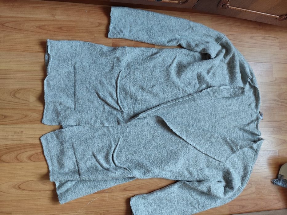 Cardigan dama gri