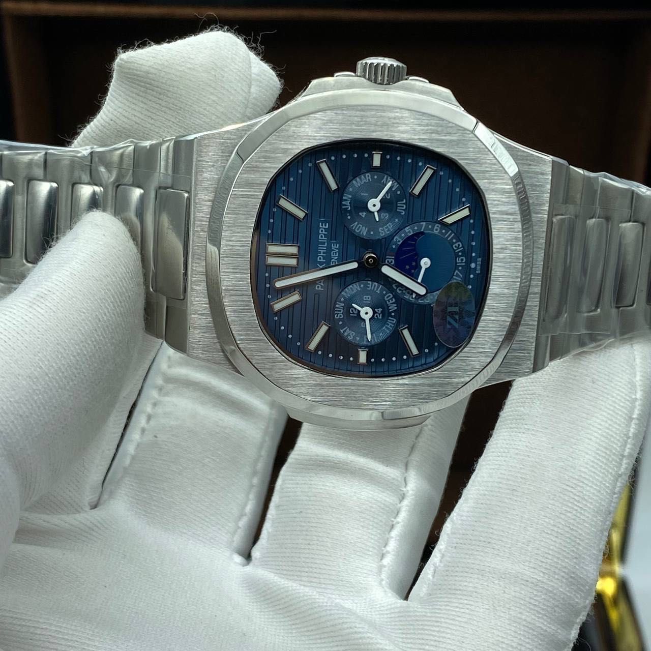 Patek Philippe Nautilus Perpetual Calendar Blue