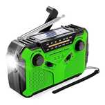 Radio Portabil Camping, cu Incarcare Solara, Baterie 4000 mAh