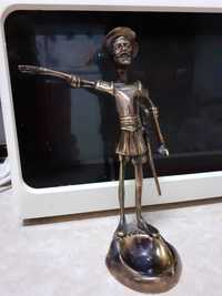 Scrumiera masiva  bronz Don Quijote