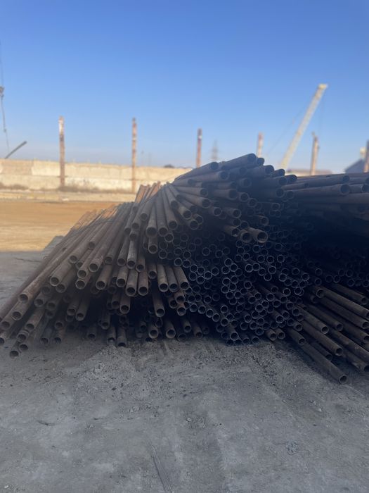 Трубы б/у разного размера и толщины