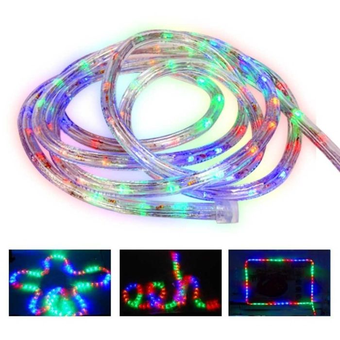 Светещ LED маркуч за коледна украса