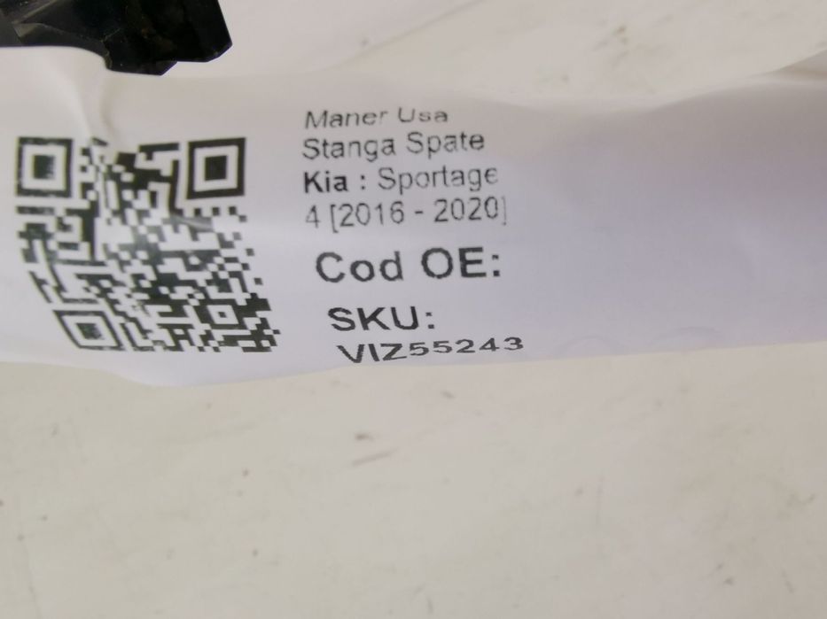 Maner Usa Stanga Spate Kia  Sportage 4 2016 2017 2018 2019 2020 Origin