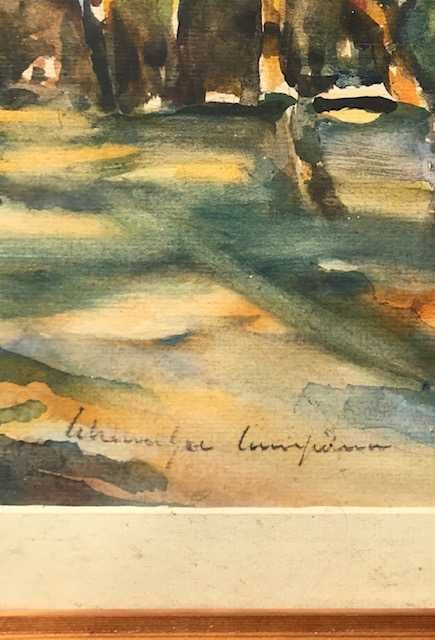 TOAMNA~Rudolf Schweitzer-Cumpana (1886-1975) 45x35cm,