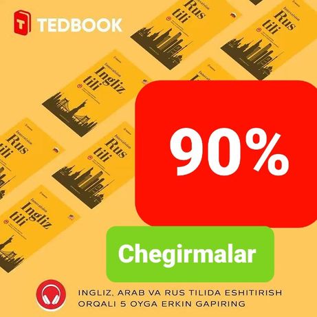 Tedbook ingliz rus tili smartbook arab booknomy koreys getclub natural