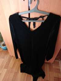 Платье чёрное размер 44-46