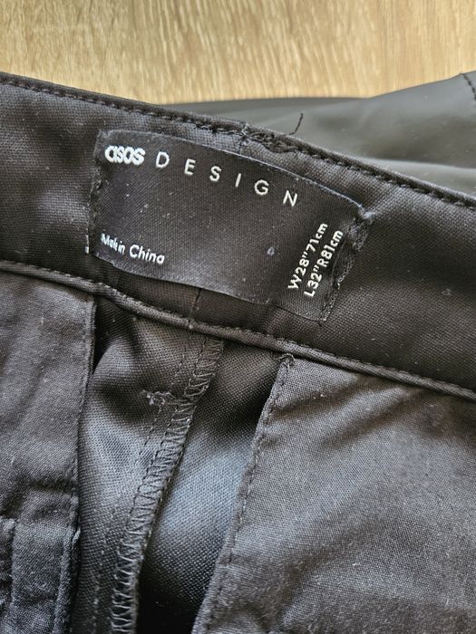 Еко кожени панталон ASOS. Размер М
