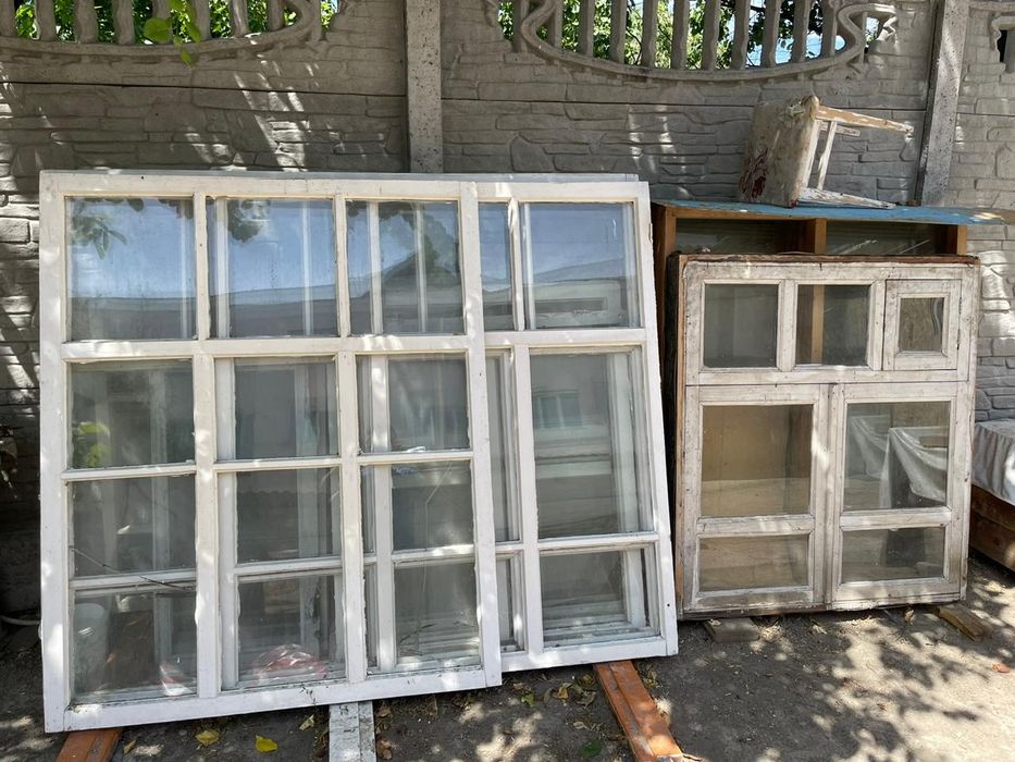 Продам б/у окна, срочно. В хорошем состоянии