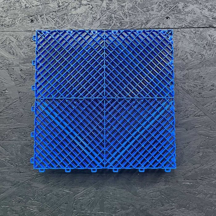 Pardoseala Modulara Garaj Service Albastru Blue Made in Romania