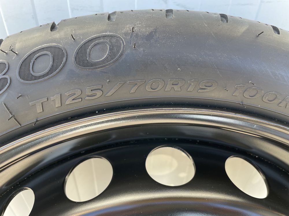 Rezerva slim Audi A4 A5 A6 A7 Originala Noua Bmw x1 G30 5 x112 R 19